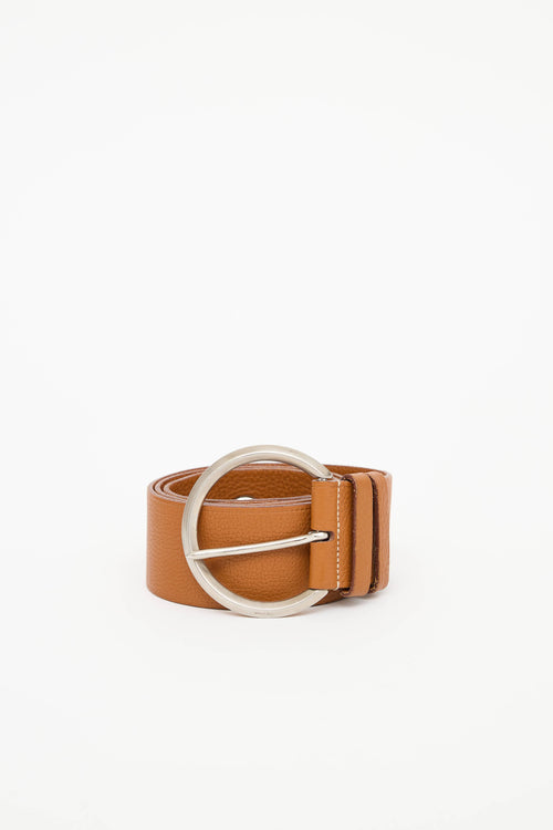 Prada Wide Grommet Belt