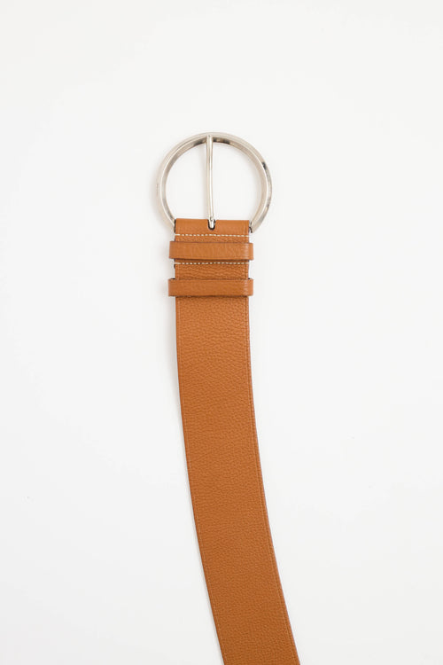 Prada Wide Grommet Belt