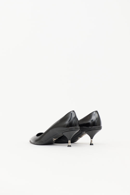 Prada 2018 Brushed Leather Pump