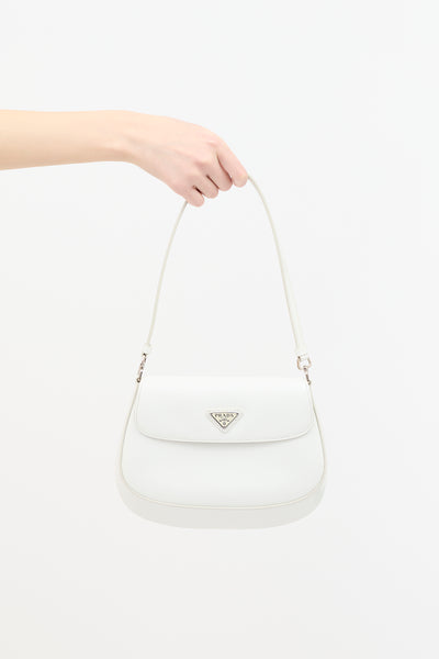 Prada // Brushed Leather Small Cleo Bag – VSP Consignment