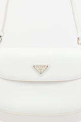 Prada Brushed Leather Small Cleo Bag