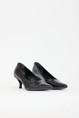 Prada Brushed Leather Pointed Pump