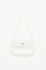 Prada Brushed Leather Small Cleo Bag