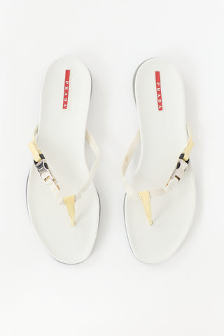 Prada Buckle Slide
