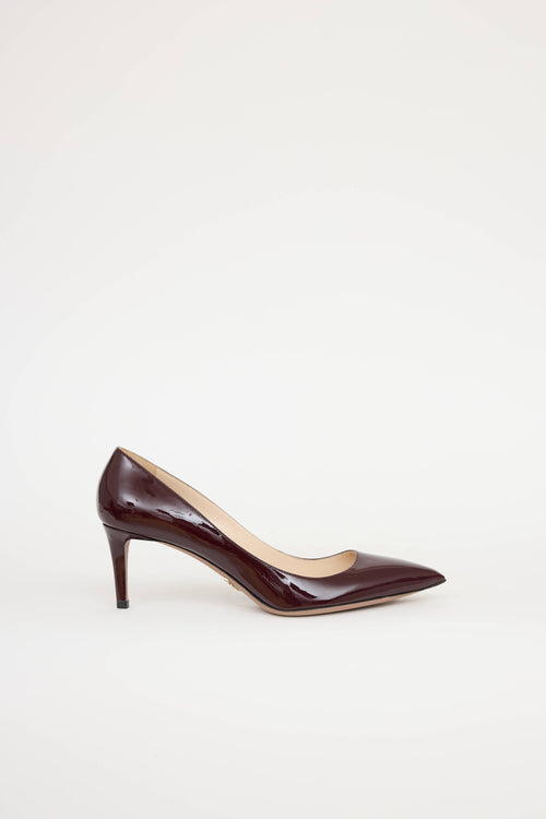 Prada Patent Leather Pointed Heel