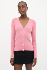 Prada Button Cardigan
