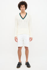 Prada Cable Knit Sweater