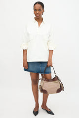 Prada Canapa Logo Shoulder Bag
