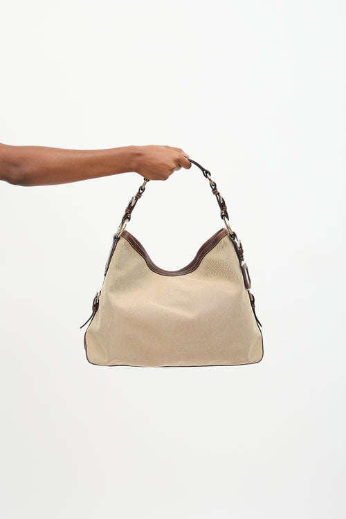 Prada Canapa Logo Shoulder Bag