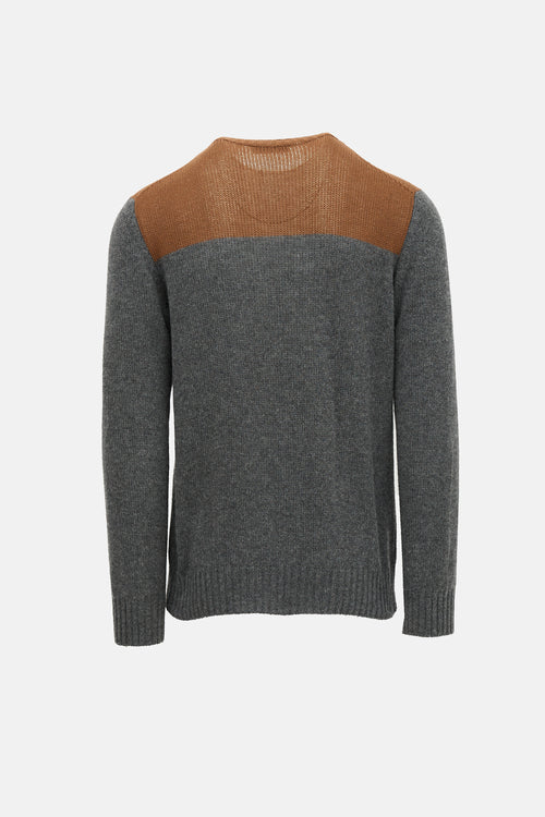 Prada Cashmere Colour Block Sweater