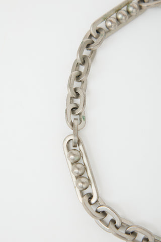 Prada Chunky Chain Link Necklace