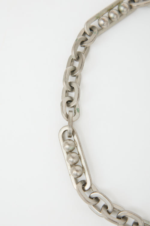 Prada Chunky Chain Link Necklace