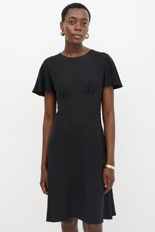 Prada Crepe Midi Dress