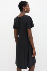 Prada Crepe Midi Dress