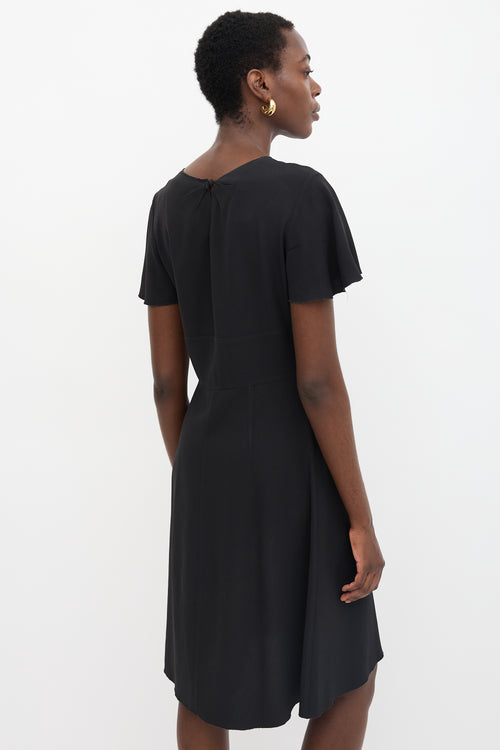 Prada Crepe Midi Dress