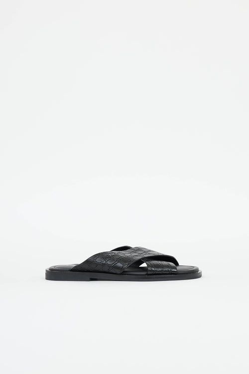 Prada Criss Cross Slide