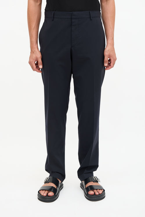 Prada Cuffed Straight Leg Trouser