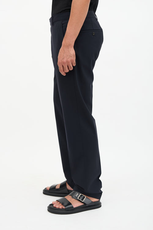 Prada Cuffed Straight Leg Trouser
