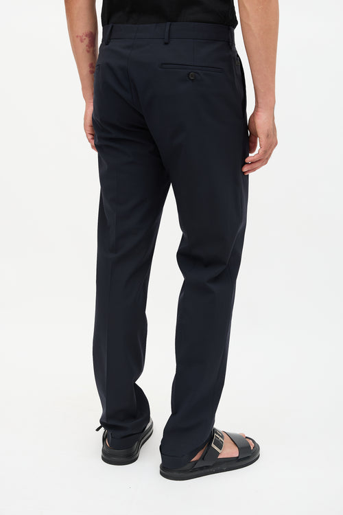 Prada Cuffed Straight Leg Trouser