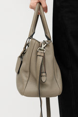 Prada Daino Leather Tote Bag