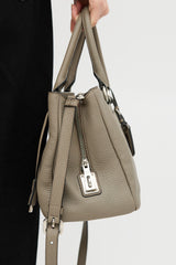 Prada Daino Leather Tote Bag