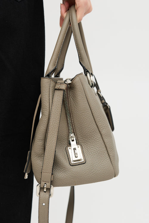 Prada Daino Leather Tote Bag