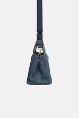 Prada Denim Canapa Tote Bag