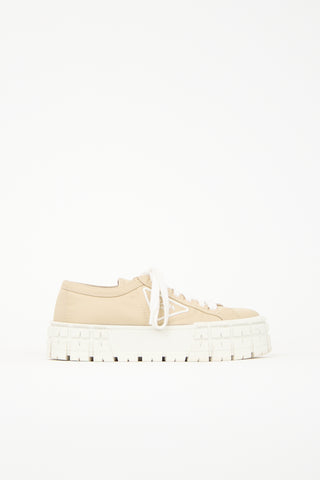 Prada Double Wheel Re-Nylon Sneaker
