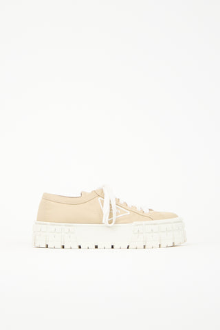 Prada Double Wheel Re-Nylon Sneaker