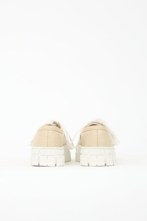 Prada Double Wheel Re-Nylon Sneaker