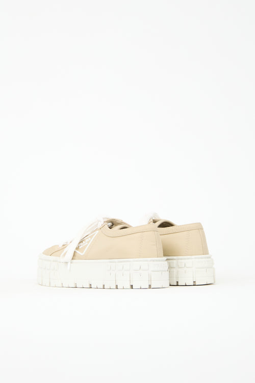 Prada Double Wheel Re-Nylon Sneaker