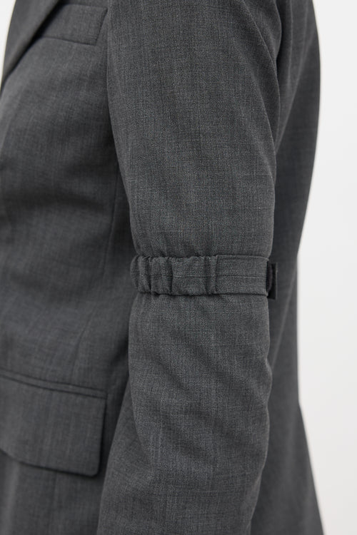 Prada Elbow Strap Blazer