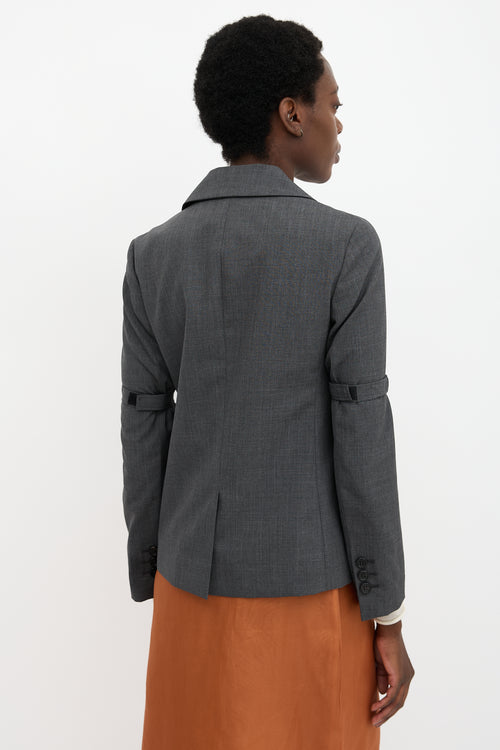 Prada Elbow Strap Blazer