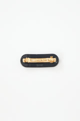 Prada Embellished Plexiglass Hair Clip