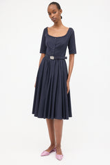 Prada FW 2007 Pleated Dress