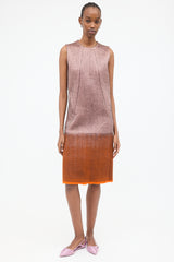 Prada FW 2007 Silk & Wool Two Tone Dress