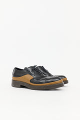 Prada FW 2015 Leather Brogue Oxford