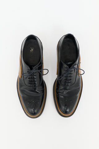 Prada FW 2015 Leather Brogue Oxford