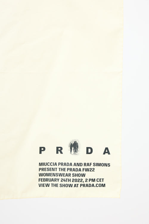 Prada FW 2022 Invitation Scarf