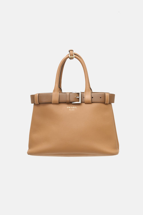 Prada FW 2024 Leather Small Buckle Bag