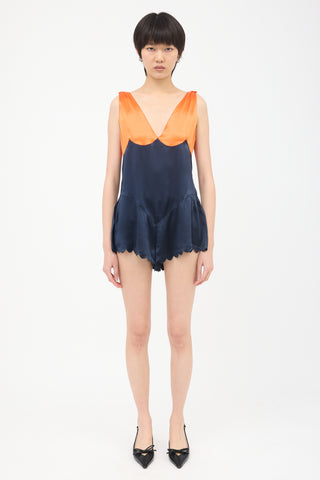 Prada FW 2002 Silk Romper