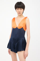 Prada FW 2002 Silk Romper