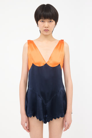 Prada FW 2002 Silk Romper