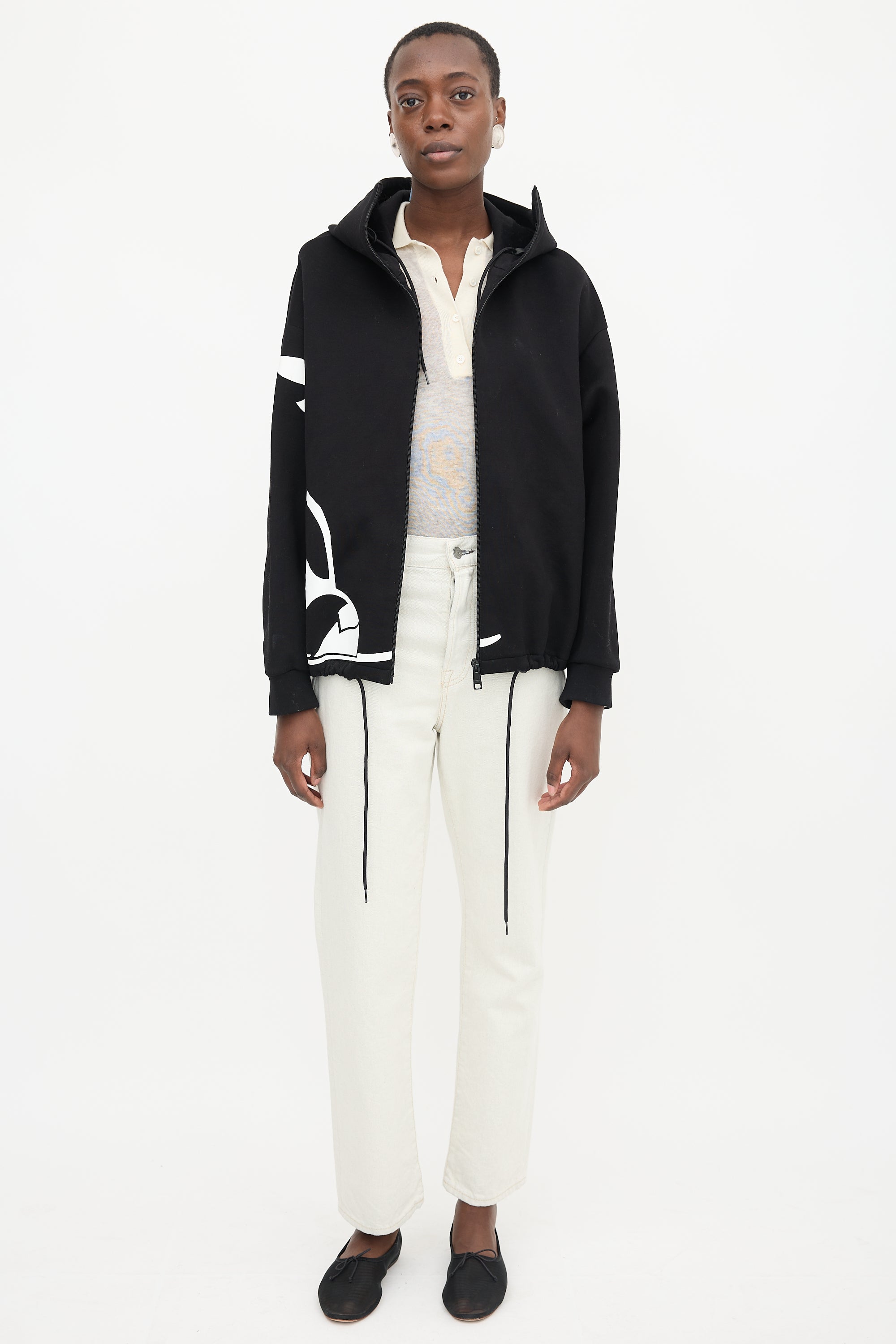 Prada // FW 2018 Graphic Zip Hoodie – VSP Consignment