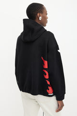 Prada FW 2018 Graphic Zip Hoodie