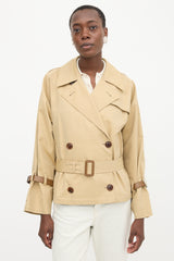 Prada FW 2024 Cropped Trench Coat