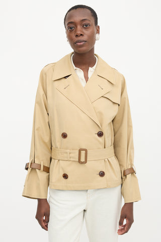Prada FW 2024 Cropped Trench Coat