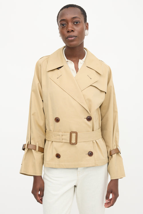 Prada FW 2024 Cropped Trench Coat