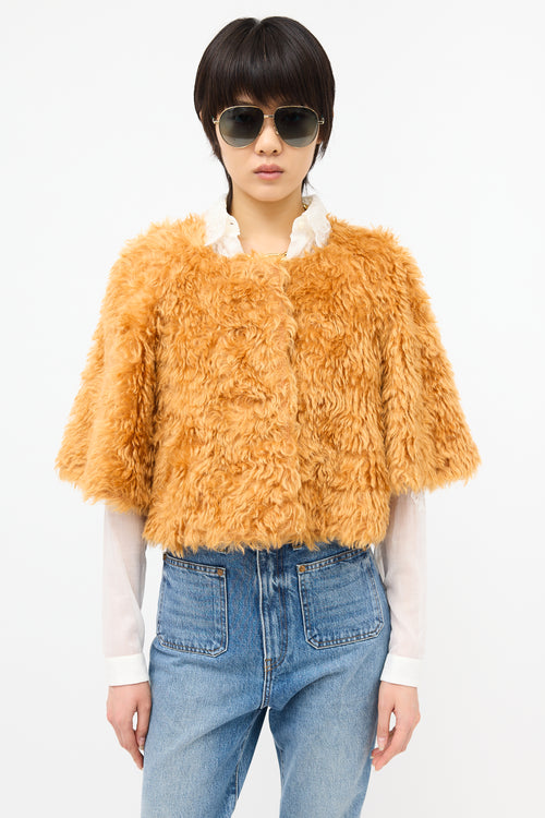 Prada Fall 2007 Faux Fur Jacket