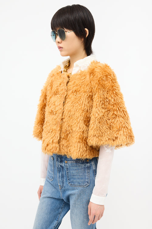 Prada Fall 2007 Faux Fur Jacket